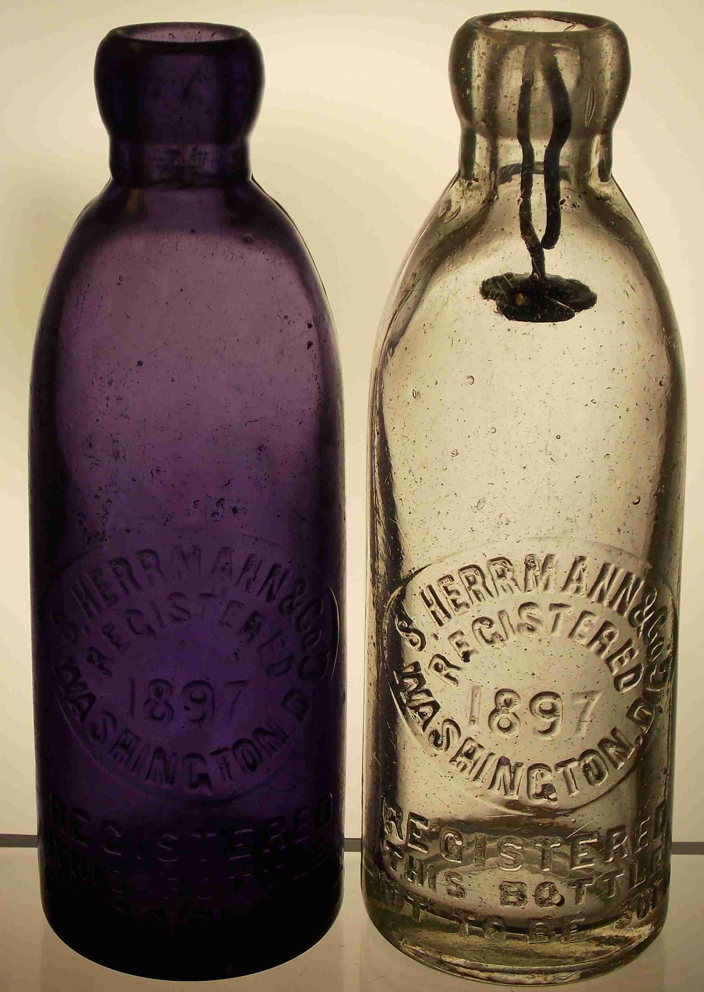Purple Base Bottle 8.5 Tall